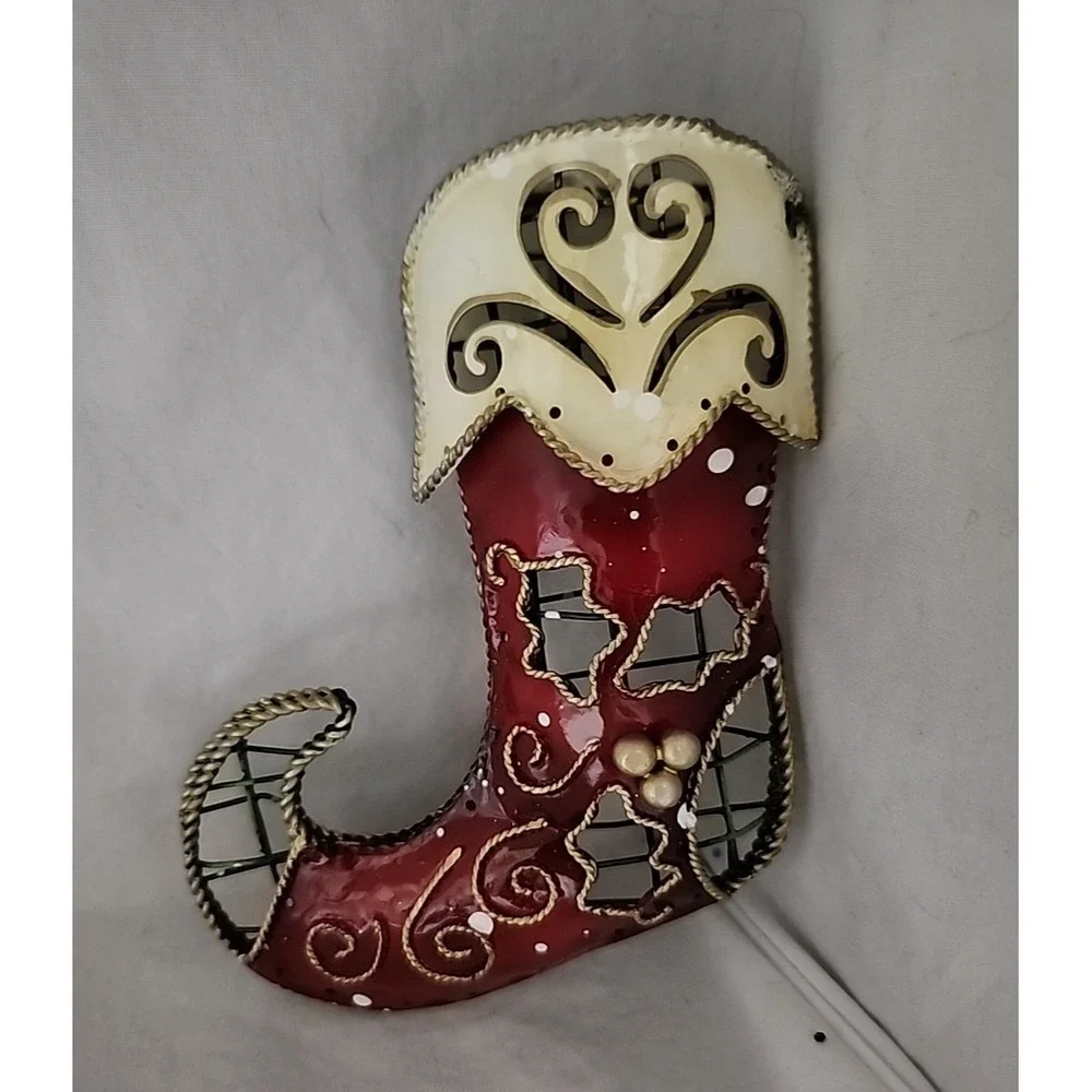 Metal Stocking Holiday Ornament